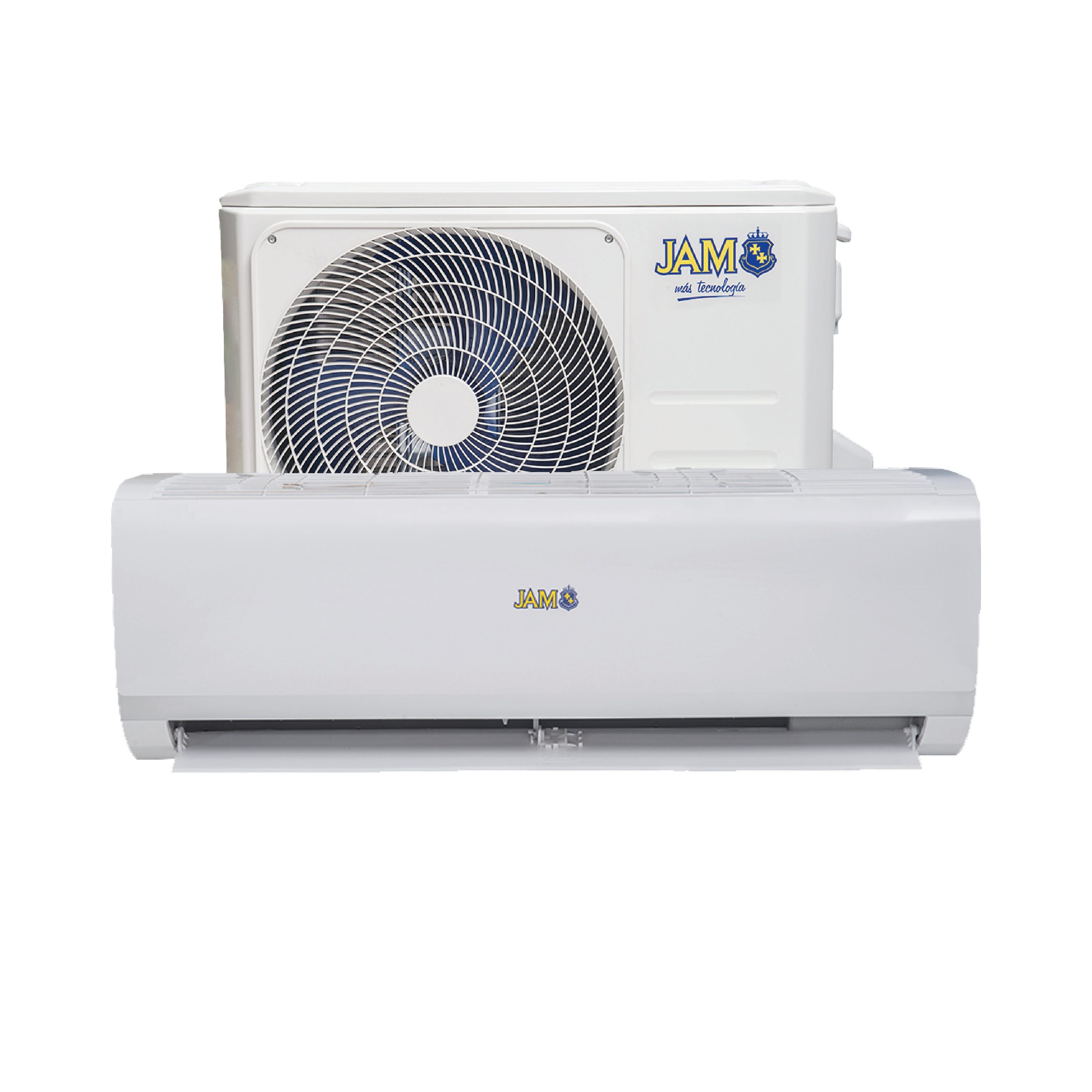 AIRE ACONDICIONADO JAM SPLIT 12.000 BTU FRIO/CALOR + KIT DE INSTALACION